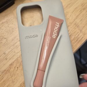 Rhode Gray Phone Case and Lip Treatment Set